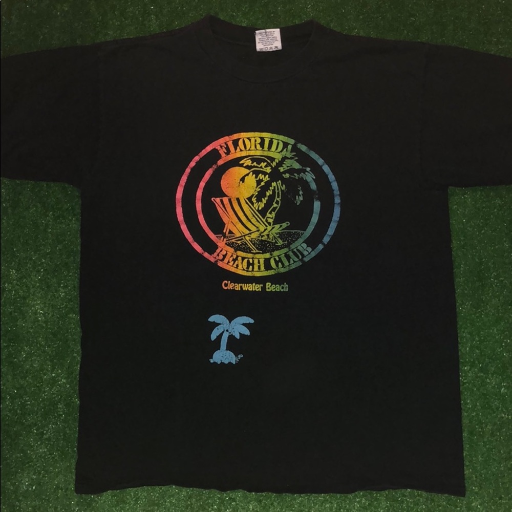 Vintage 1990 Florida Beach Club tie dye